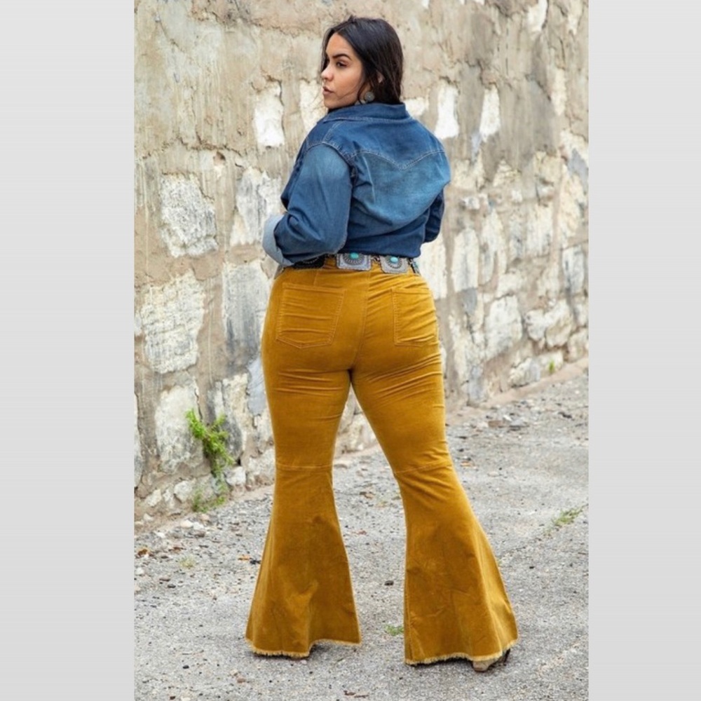 Plus Size Corduroy Pants - Picture 3 of 4